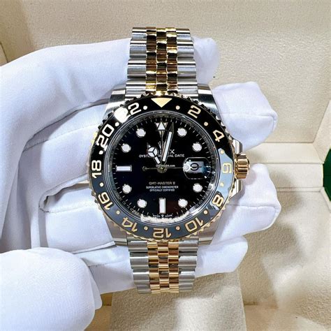 rolex gmt two tone ceramic|gmt master 2 rolex price.